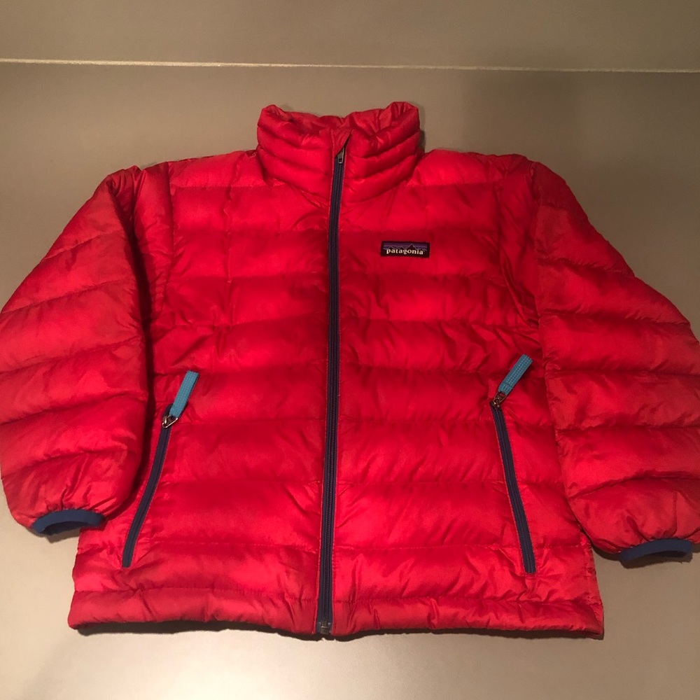 Boys Patagonia down sweater jacket